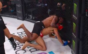 Видео боя Ромеро Коттон - Джастин Самтер Bellator 254