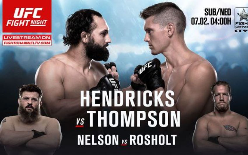 Ссылки на прямую трансляцию UFC Fight Night: Hendricks vs. Thompson