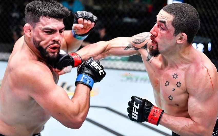 Роберт Уиттакер победил Келвина Гастелума на UFC on ESPN 22