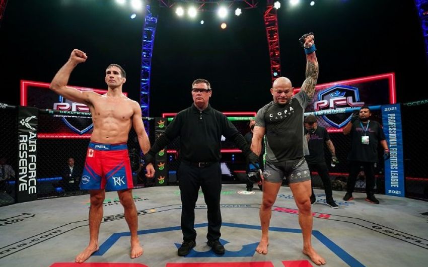 Результаты турнира PFL 5: 2021 Regular Season