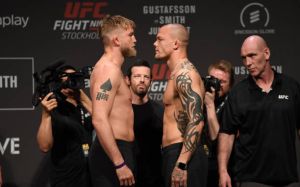 Видео боя Александр Густафссон - Энтони Смит UFC Fight Night 153