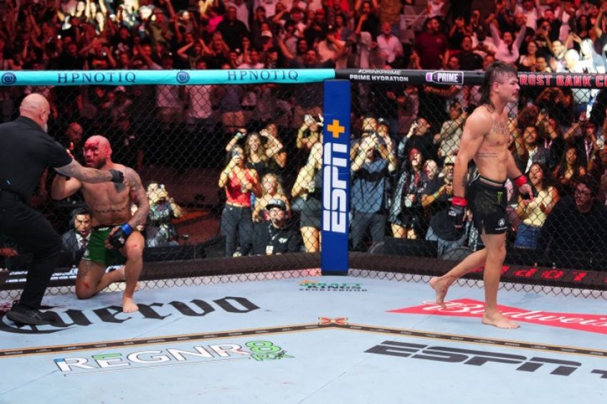 Видео боя Диего Лопес – Жан Силва UFC Fight Night 259