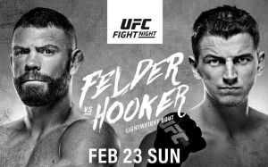 Файткард турнира UFC Fight Night 168: Пол Фелдер - Дэн Хукер