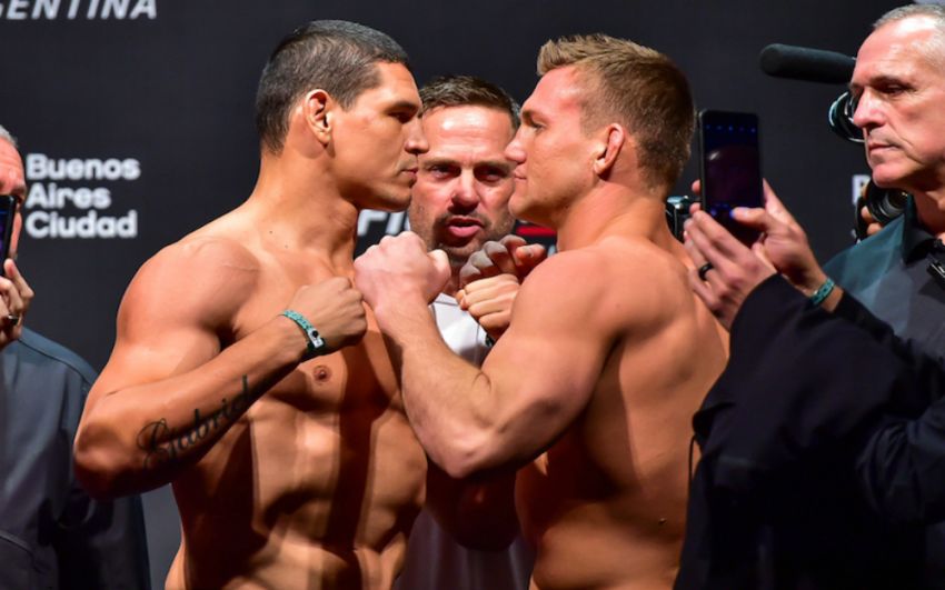 Видео боя Cезар Феррейра - Йен Хейниш, UFC Fight Night 140