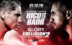 Прямая трансляция Glory Collision 2 и Glory 74: Рико Верховен – Бадр Хари 2