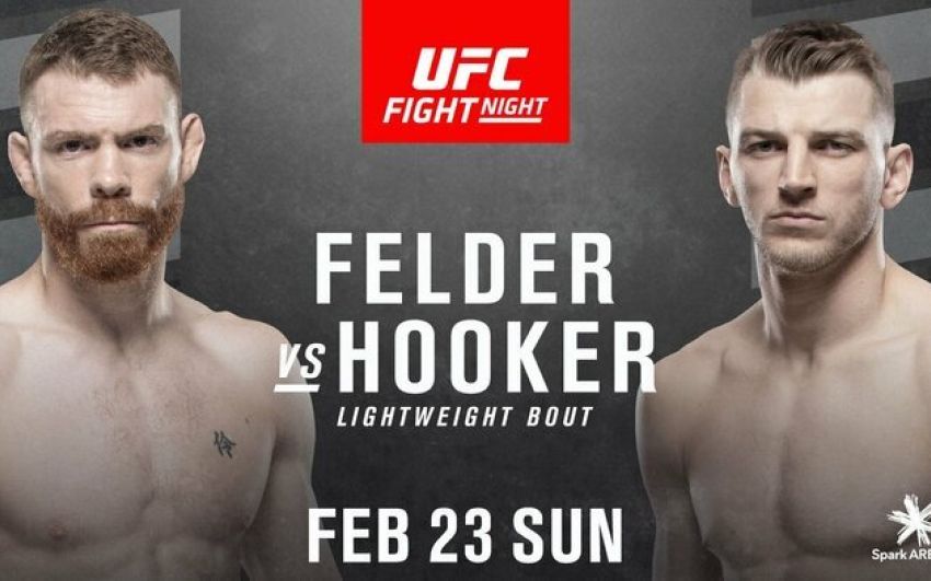 Ставки на UFC Fight Night 168: Коэффициенты букмекеров на турнир Пол Фелдер - Дэн Хукер