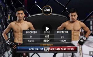 Видео боя Адриан Матейс - Абдул-Азиз Калим One Championship: Warrior's Dream
