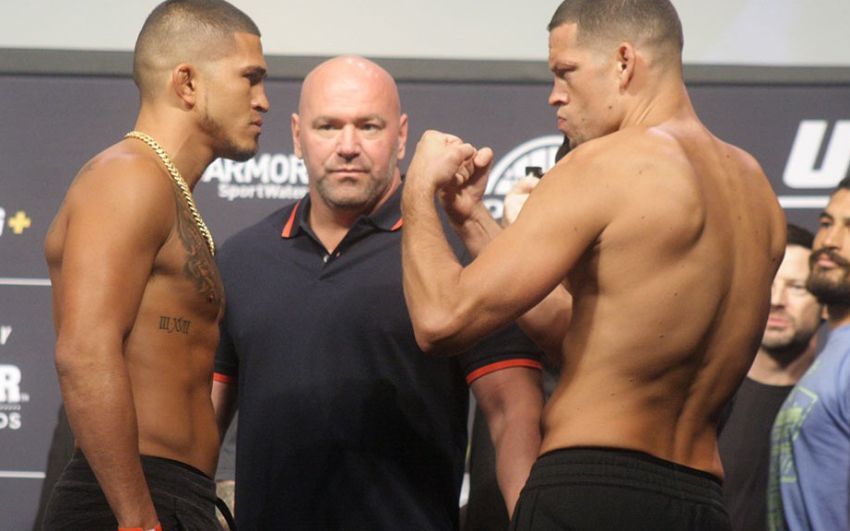 Видео боя Энтони Петтис - Нейт Диас на UFC 241