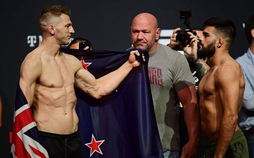Видео боя Насрат Хакпараст - Дэн Хукер UFC 266