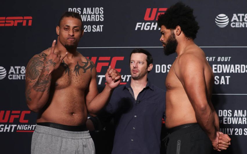 Видео боя Грэг Харди - Хуан Адамс UFC on ESPN 4