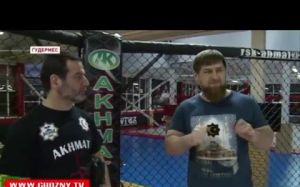 Рамзан Кадыров вместе с Чагаевым принял участие в тренировках клуба «Ахмат»