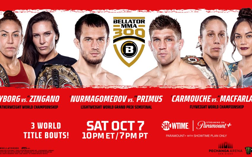 Прямая трансляция Bellator 300