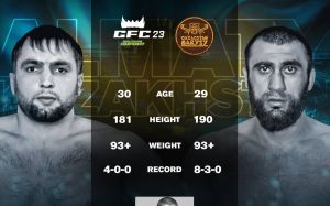 Видео боя Казбек Саидалиев - Осман Абдулазизов GFC 23