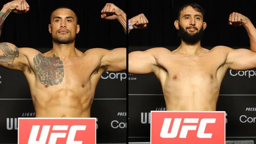 Результаты взвешивания UFC Fight Night 260