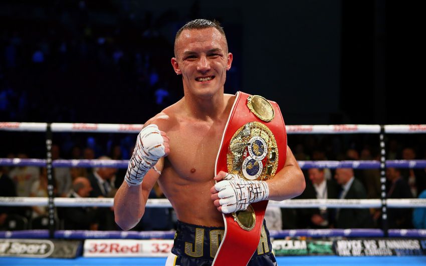 Официально: Джош Уоррингтон отказался от титула IBF в полулегком весе