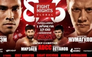 Файткард турнира FIGHT NIGHTS GLOBAL 86