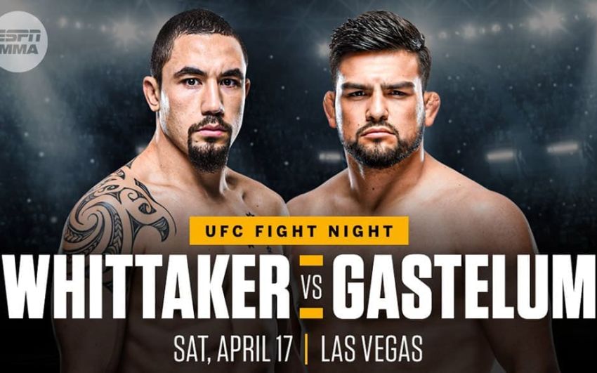 Ставки на UFC on ESPN 22: Коэффициенты букмекеров на турнир Роберт Уиттакер - Келвин Гастелум