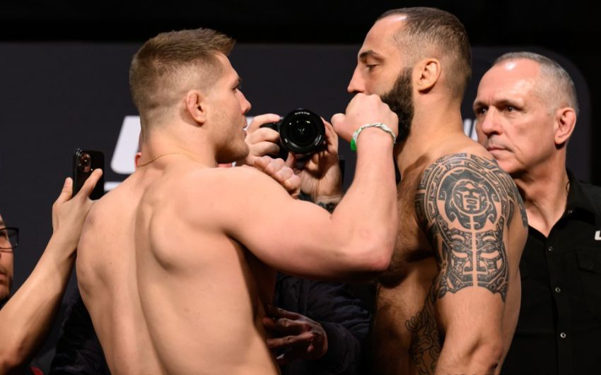 Реванш Марвина Веттори и Романа Долидзе возглавит турнир UFC Fight Night 254