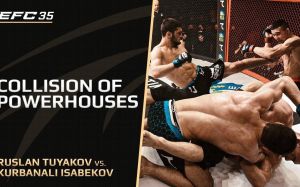 Видео боя Руслан Туяков – Курбанали Исабеков EFC 35
