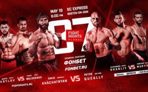 Результаты турнира FIGHT NIGHTS GLOBAL 87