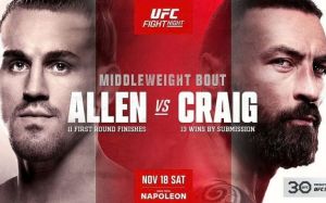 РП ММА №44 (UFC FIGHT NIGHT 232): 19 ноября