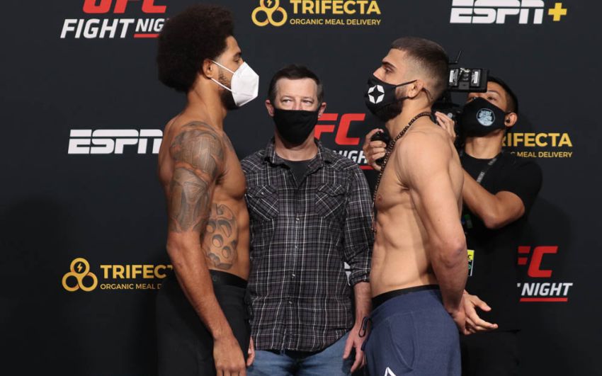 Видео боя Рамиз Брахимай - Макс Гриффин UFC on ESPN+ 40