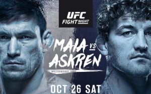 UFC Fight Night 162 Бен Аскрен - Демиан Майя. Смотреть онлайн прямой эфир