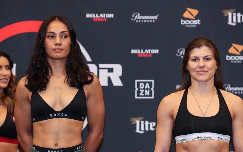 Марина Мохнаткина уступила Дженей Хардинг на турнире Bellator 219