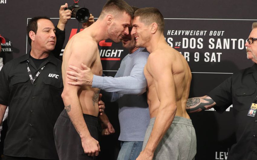 Видео боя Тим Минс - Нико Прайс UFC Fight Night 146
