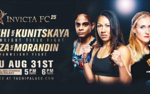 Прямая трансляция Invicta FC 25 Яна Куницкая - Ракель Па'алуи
