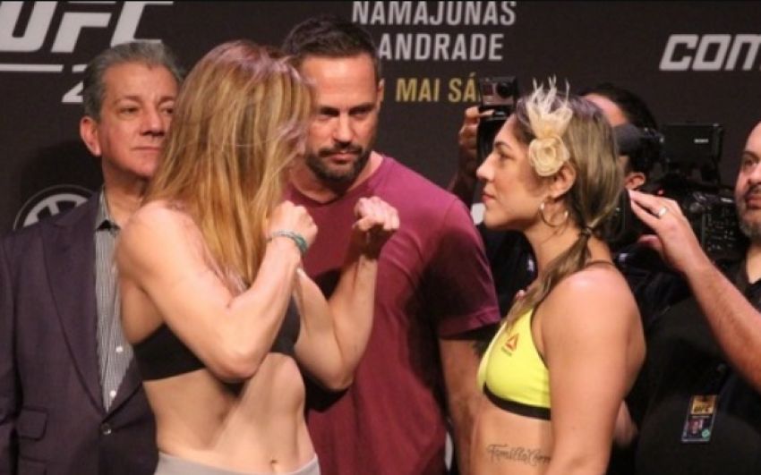 Видео боя Ирен Алдана - Бет Корреа UFC 237