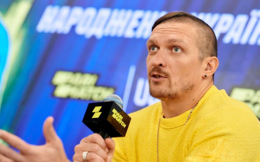 Александр Усик объяснил, почему бой с Фьюри не состоится в этом году