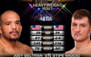 Видео боя Стипе Миочич - Джоуи Бельтран UFC 136