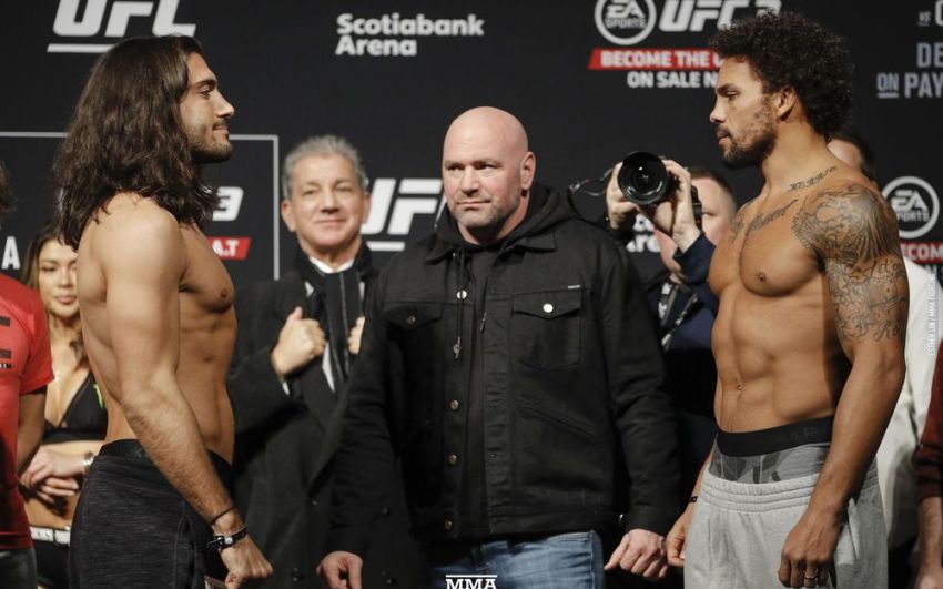 Видео боя Элиас Теодору - Эрик Андерс UFC 231
