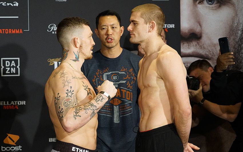 Видео боя Остин Вандерфорд - Коди Джонс Bellator 215