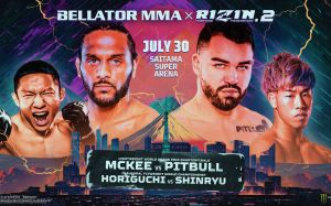 Прямая трансляция Bellator vs Rizin 2