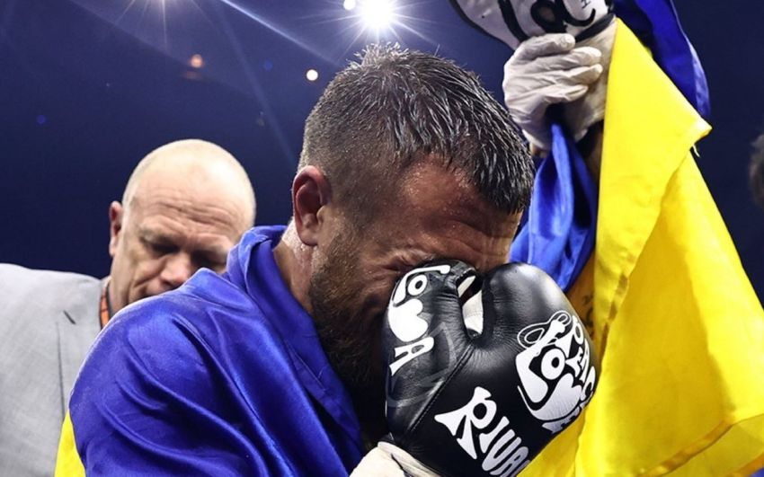 Василий Ломаченко сделал первое заявление в соцсетях после победы над Камбососом