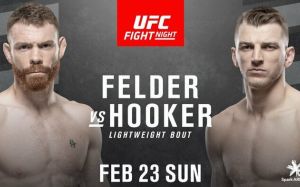 Ставки на UFC Fight Night 168: Коэффициенты букмекеров на турнир Пол Фелдер - Дэн Хукер