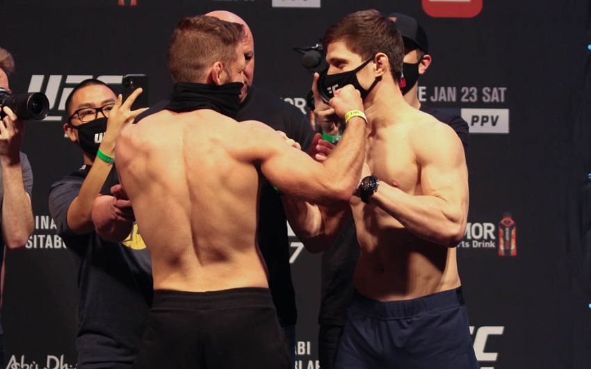 Видео боя Мовсар Евлоев - Ник Ленц UFC 257