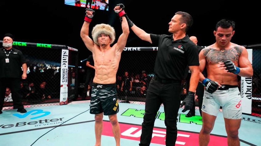 Видео боя Асу Алмабаев – Хосе Очоа UFC on АВС 9