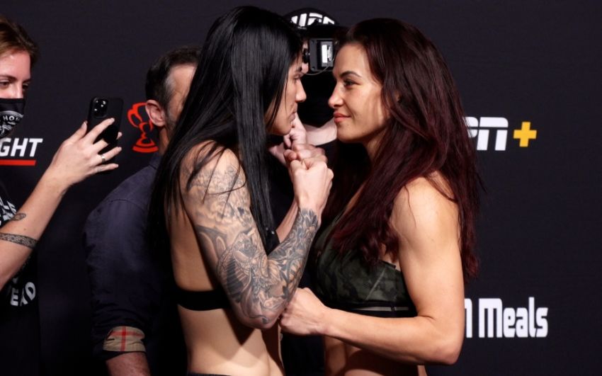 Видео боя Миша Тейт - Кетлен Виейра UFC Fight Night 198