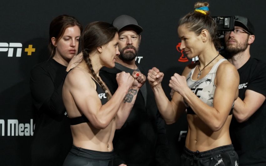 Видео боя Марина Мороз - Дженнифер Майя UFC Fight Night 215
