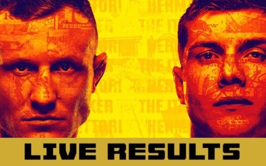 Результаты турнира UFC on ESPN 19: Джек Херманссон - Марвин Веттори