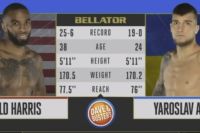 Видео боя Джеральд Харрис - Ярослав Амосов Bellator 202