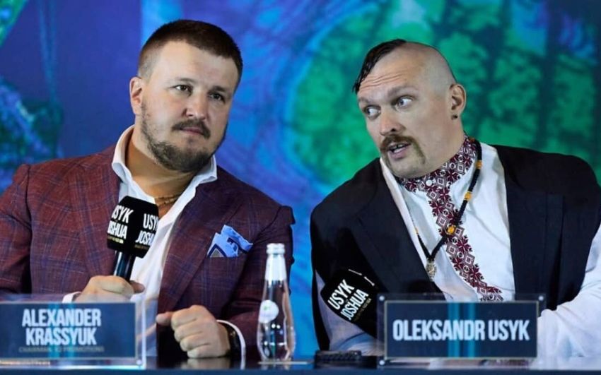 Александр Красюк рассказал, почему в команде Усика не опасаются за судейство в бою с Фьюри