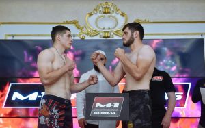 Видео боя M-1 Challenge 95: Михаил Акилов - Бекхан Манкиев