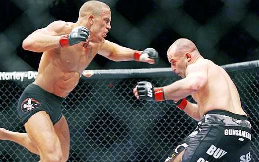 Видео боя Джордж Сент-Пьер - Мэтт Серра 2 UFC 83