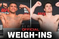 Результаты взвешивания турнира UFC Fight Night 273