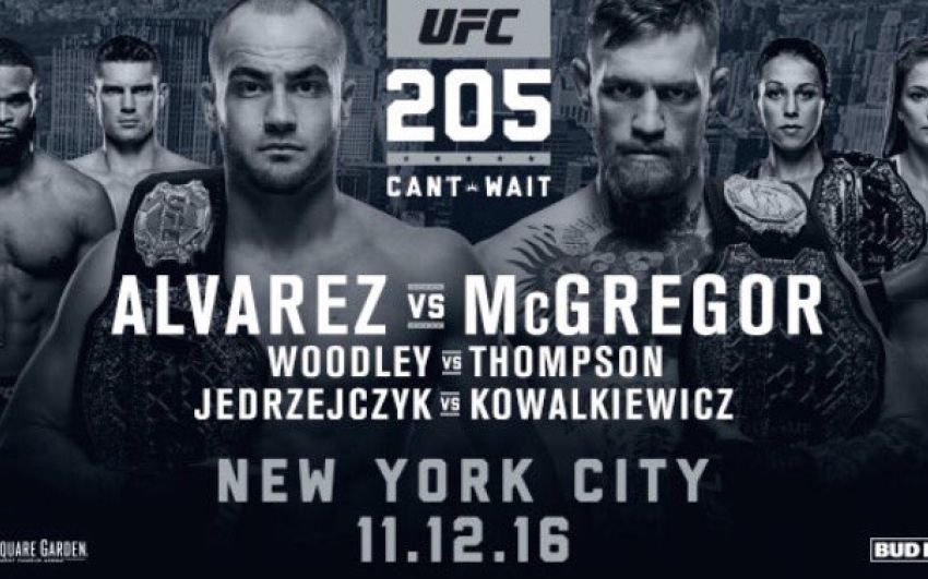 Прямая трансляция UFC 205