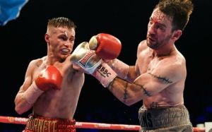 Райан Барнетт повалял и победил заезжего чемпиона IBF Ли Хэскинса